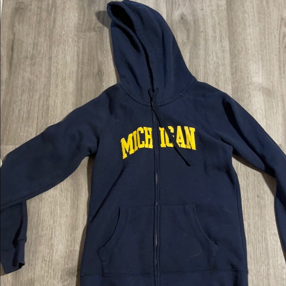 University of Michigan sweatshirt